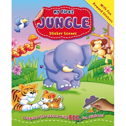 My First Jungle Sticker Scenes