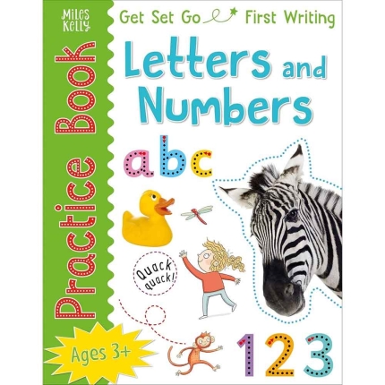 Get Set Go Practice Book (Letters and Numbers abc)