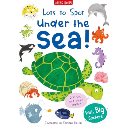 LOTS TO SPOTPB STICKER UNDER SEA